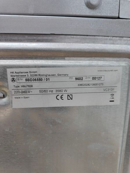 Духова шафа Blaupunkt 5BD36550 3580W sn 960200127 n497 000050570 фото