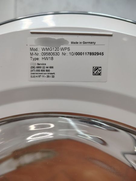 Стиральная машина Premium WMG 120 8кг sn 10000117892945 000051019 фото