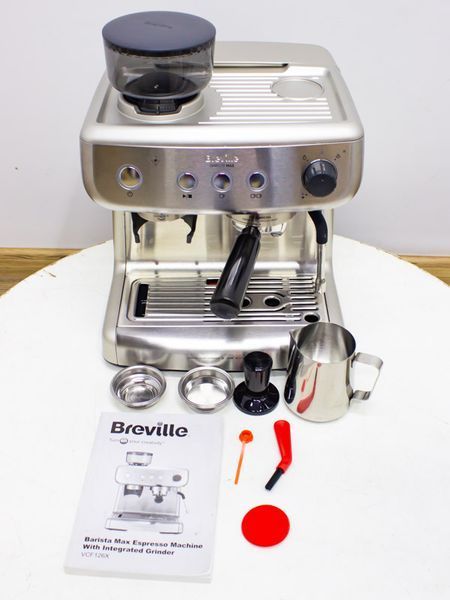 Кавоварка ріжкова Breville Barista MAX VCF126X 1550w стік LPNHK065864580 310е 000030489 фото