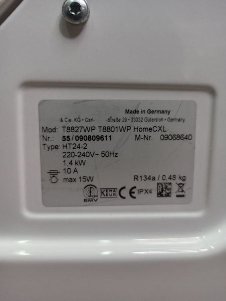 Сушильна машина Premium T 8827 WP 1140w 7 кг sn 55090809611 273е 000042183 фото