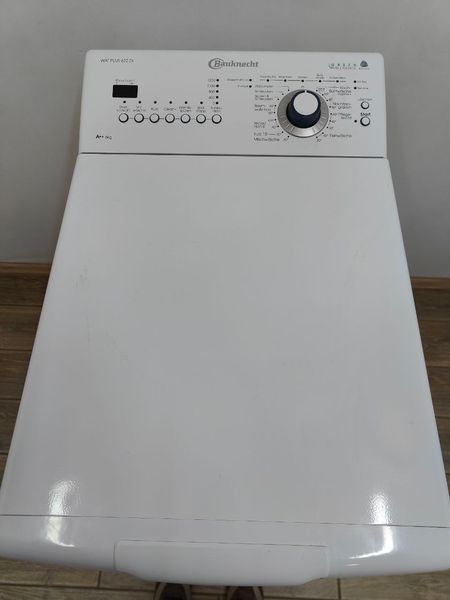 Стиральная машина вертикальная Bauknecht WAT PLUS 622Di 2300W 6kg sn 858362203020 DT350 000049803 фото