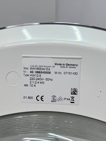Стиральная машина Premium W4166 000037429 фото