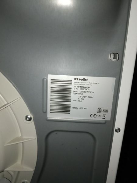 Сушильная машина Premium TMB540 WP 1100W 7кг sn 10139260250 000051432 фото