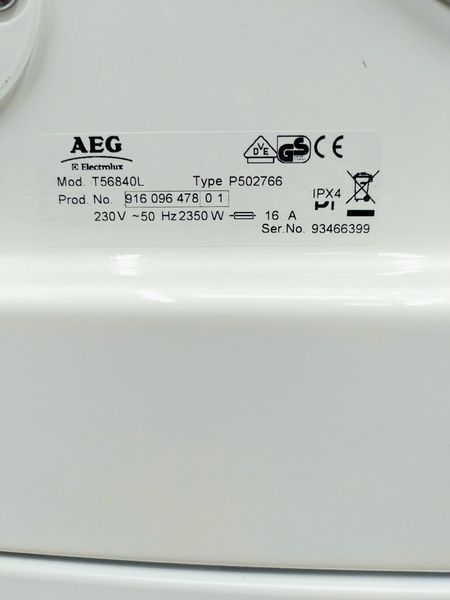 Сушильна машина AEG T56840L 7кг 2350w sn 93466399 000036407 фото