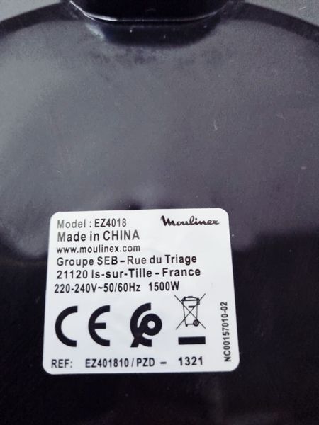 Мультипіч Moulinex Easy Fry EZ4018 1500w продам LPNHE601059324 129е 000032769 фото