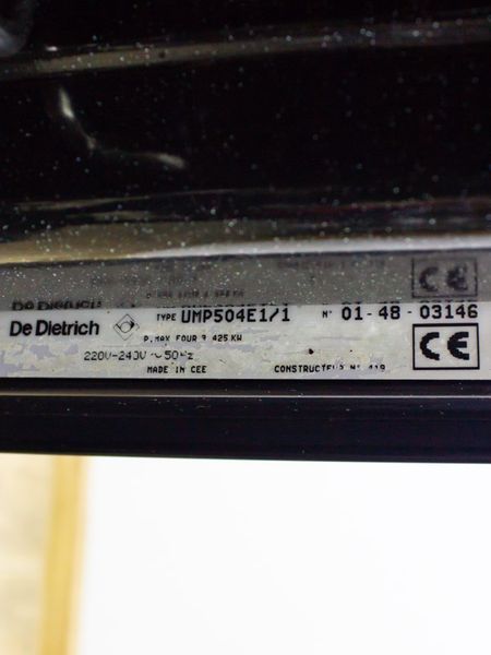 Электродуховка De Dietrich UMP504E1 1 000032083 фото