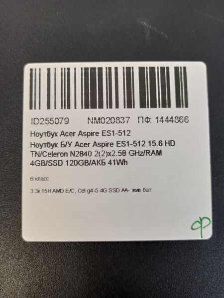 Ноутбук Acer Aspire ES1 512 000041631 фото