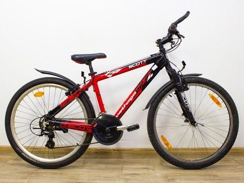Велосипед 26 Scott Voltage 4z гірський чорно-червоний алюміній 000028491 фото