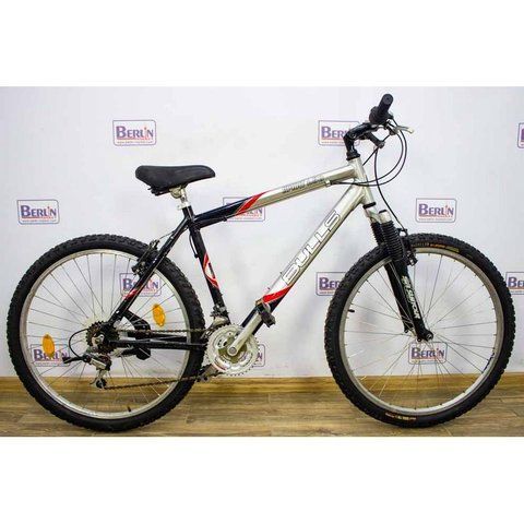 Велосипед 26 Bulls Sport 1.50 Гірський чорно-сірий алюміній 000010453 фото