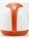 Электрочайник Brock WK 0713 OR 1100w 1л White Orange 000044589 фото 4