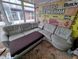 Угловой диван с подголовниками кожаный бежевый 000024357 фото 6