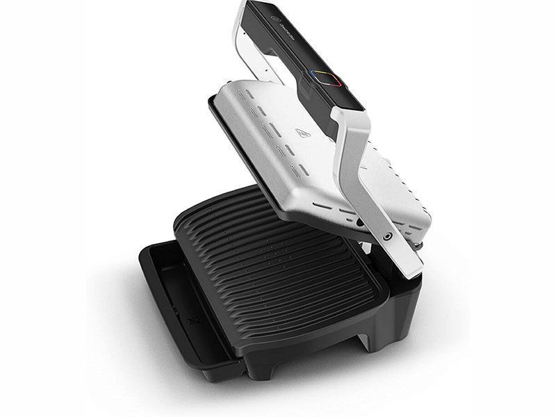 Контакт гриль Tefal OptiGrill Elite GC750 2180w Silver 000039334 фото