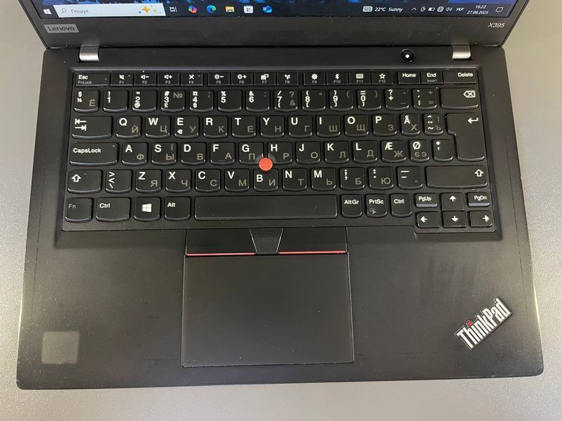 Ноутбук Lenovo ThinkPad X395 13.3 FHD бат 5:00 часа 000049874 фото