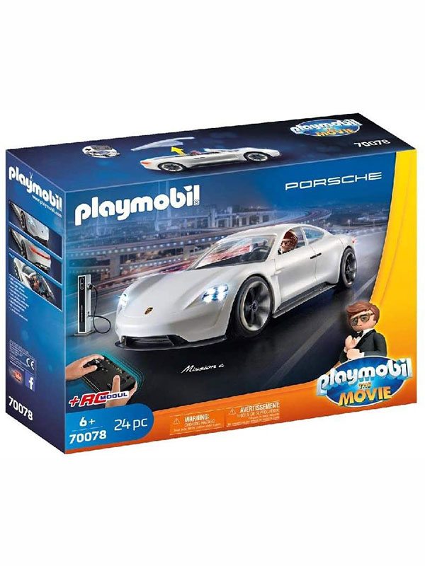 Игрушечная машинка Playmobil:THE MOVIE 70078 Фильм Рекс Дэшер: Миссия Porsche