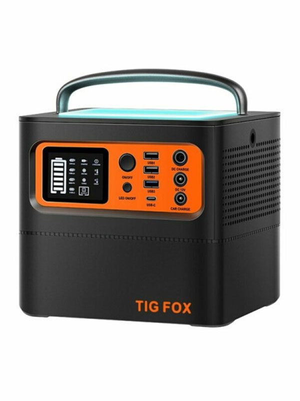 Зарядна станція Tig Fox T500 Portable Power Station 540Wh
