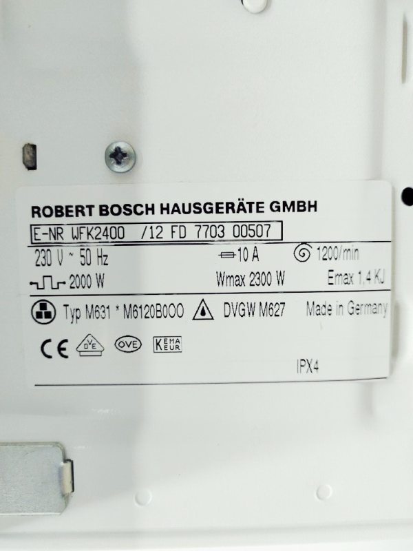 Пральна машина Bosch WFK2400 12