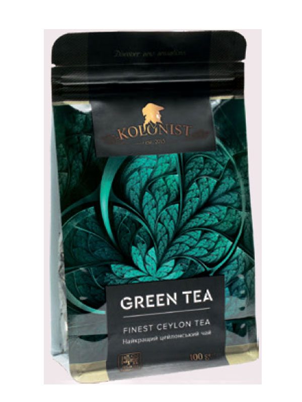 Чай черный Kolonist Green Tea 100г