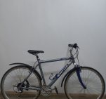 Велосипед 28 Wheeler дорожный серебристый алюм