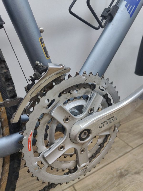 Велосипед 28 Wheeler дорожный серебристый алюм