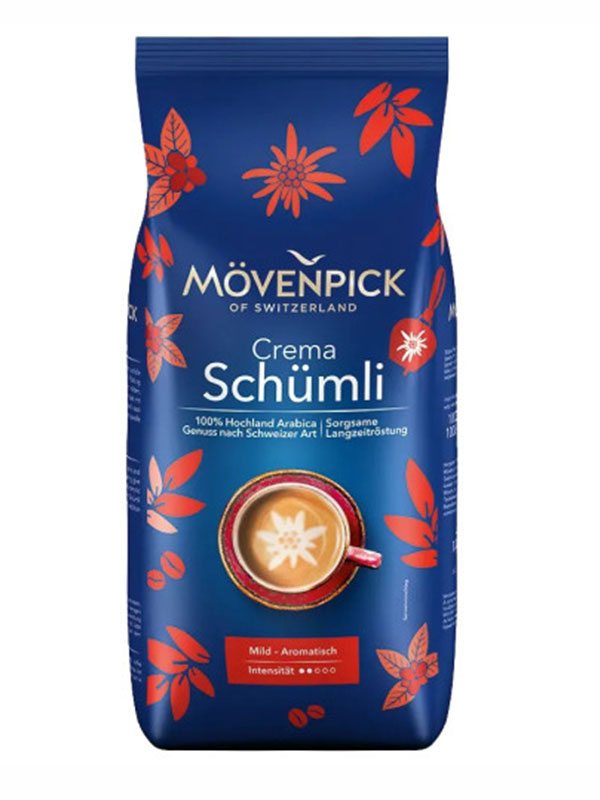 Кава зернова Movenpick Crema Schumli 1кг