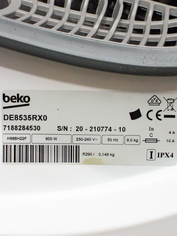 Сушильна машина Beko DE8535RX0