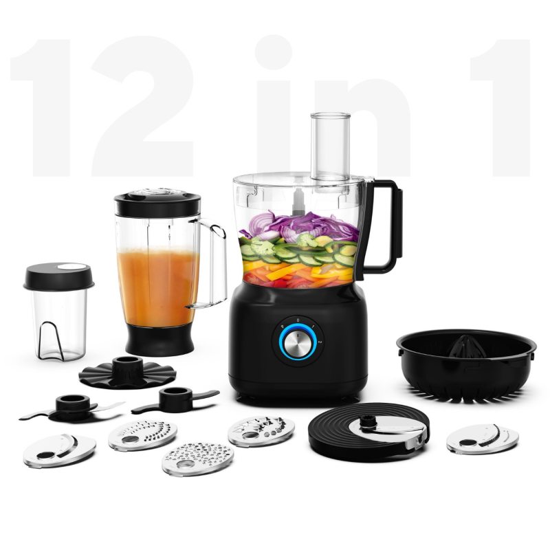 Кухонна машина Kumtel HFP 03 black