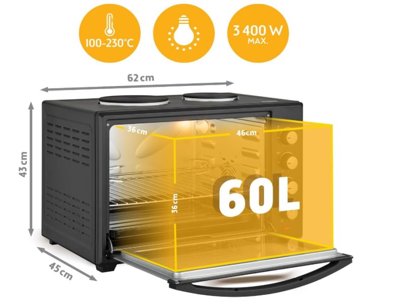 Електродуховка міні піч First Austria FA 5045 5