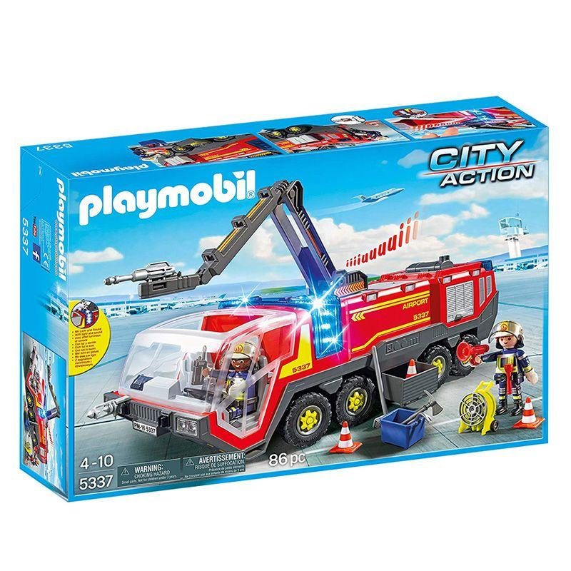 Игрушка конструктор Playmobil Airport Fire Engine