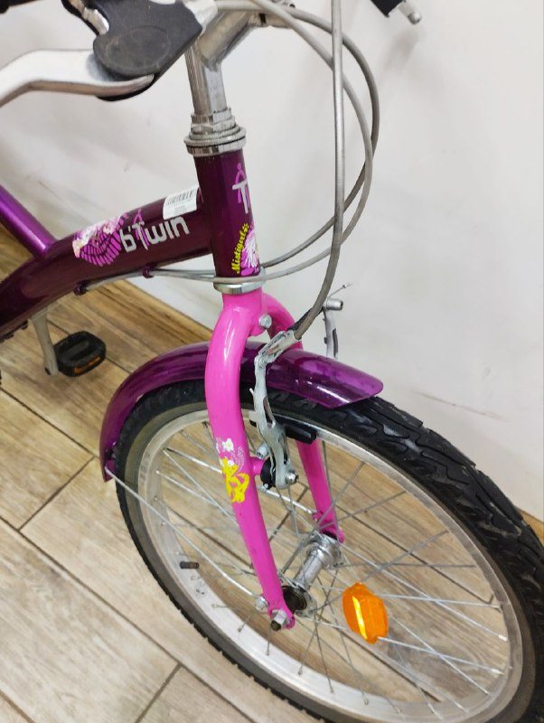Велосипед BTWIN 20 бузковий дитячий