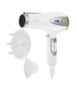 Фен Adler AD 2248 white champagne 2200w ION