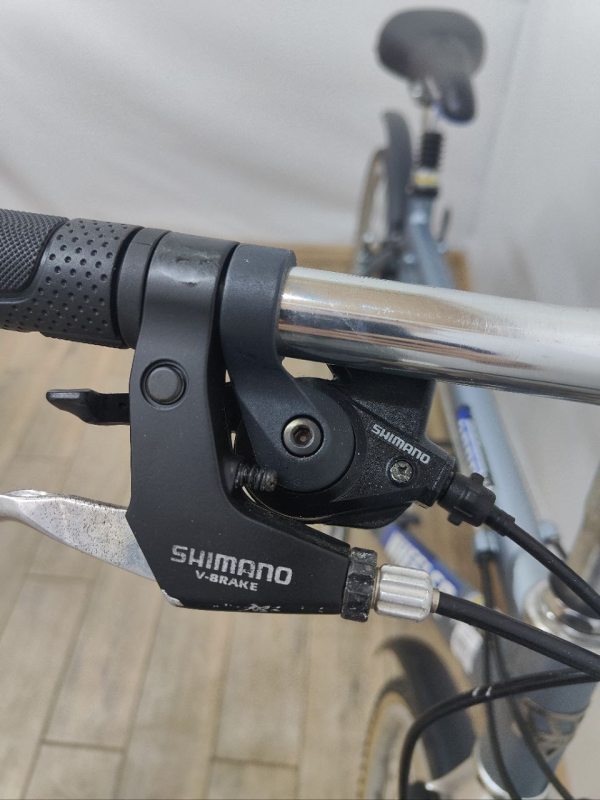 Велосипед 28 Wheeler дорожный серебристый алюм