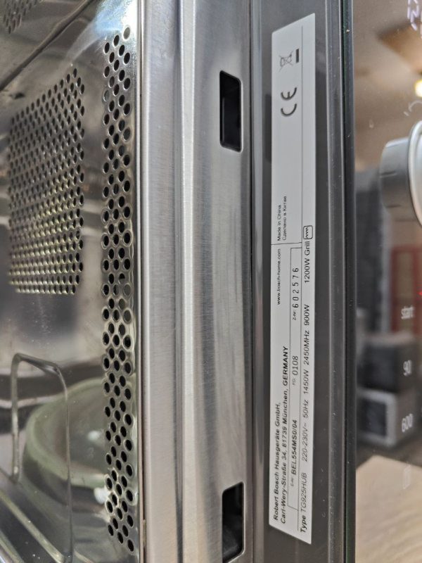 Мікрохвильова піч Bosch TG925HUB 1450W sn 602576