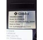 Плита индукционная Gemlux Single GL IP20SLIM