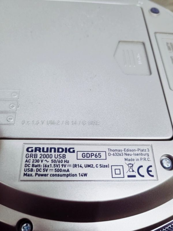 Магнитола Grundig GRB 2000