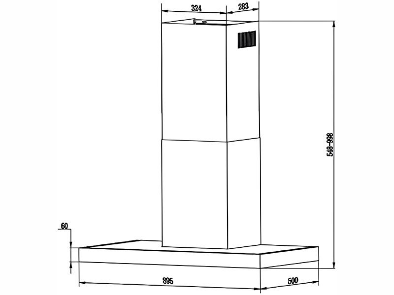 Витяжка кухонна Respekta CH 44090 GAM 203w