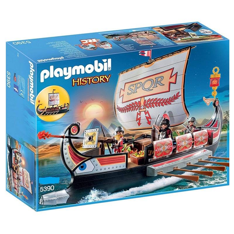 Игрушка конструктор Playmobil Roman Warriors Ship