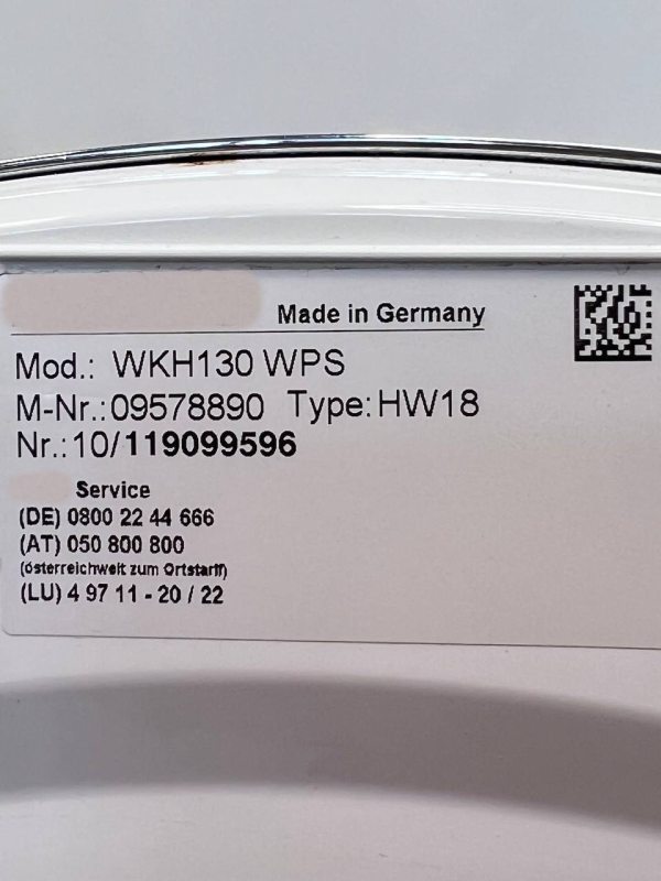 Пральна машина Premium WKH130 WPS