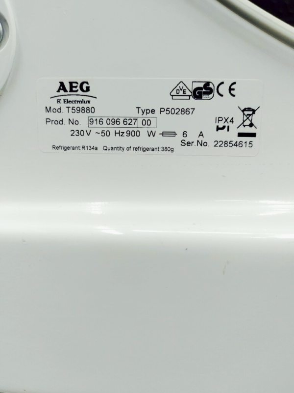 Сушильна машина AEG T59880