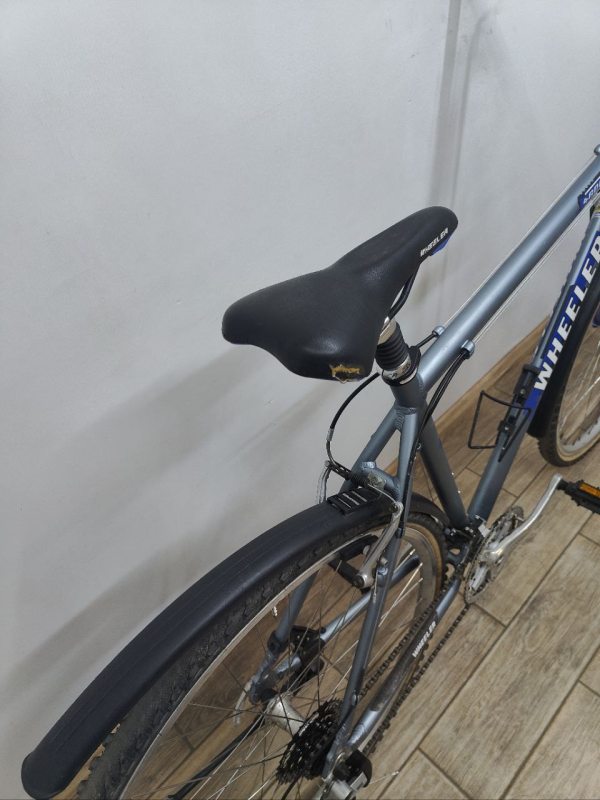 Велосипед 28 Wheeler дорожный серебристый алюм