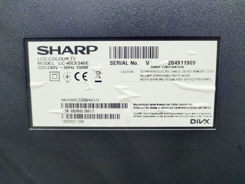 ТБ 40 Sharp LC 40LE340E LED Full HD Smart TV