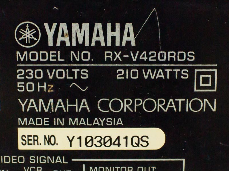 Підсилювач Yamaha RX V420RDS