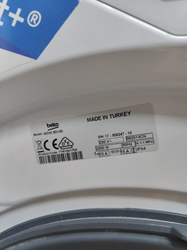 Пральна машина з сушкою Beko WDW85140 2200W 8-5кг sn 1780624710