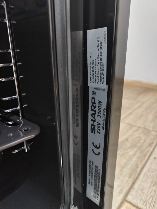 Духова шафа Sharp K60D19IM1 EU 3100W sn 00727596009606820210 n509