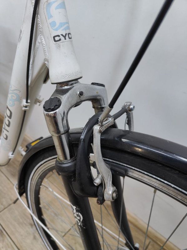 Велосипед 28 CYCO City Trend білий дамка аюм.