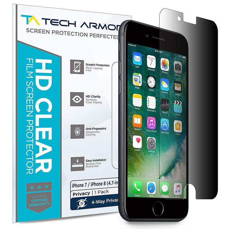 Стекло защитное Tech Armor iPhone 7/8
