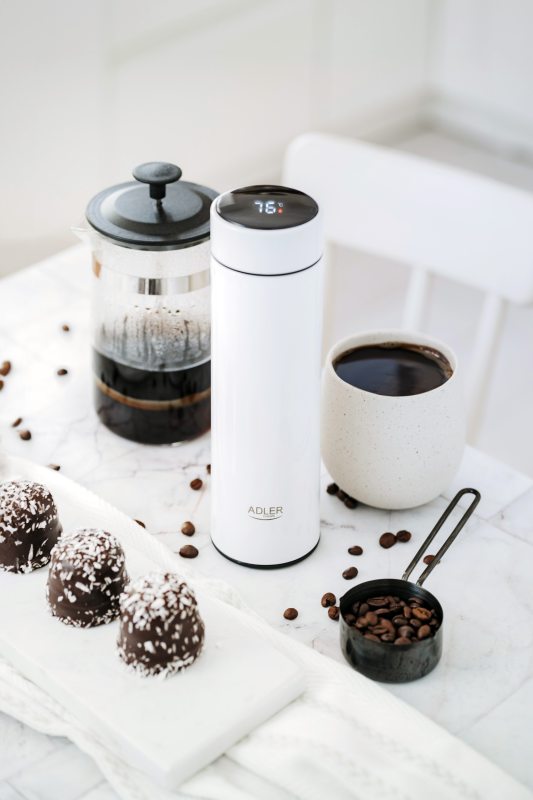 Термос Adler AD 4506 white LED 473ml