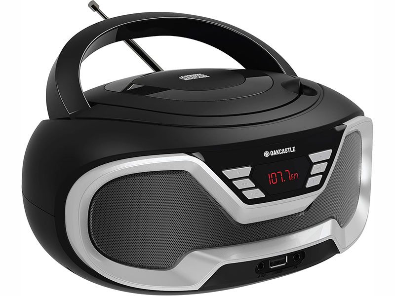 Аудіо програвач Oakcastle CD200 FM Bluetooth CD USB AUX Black