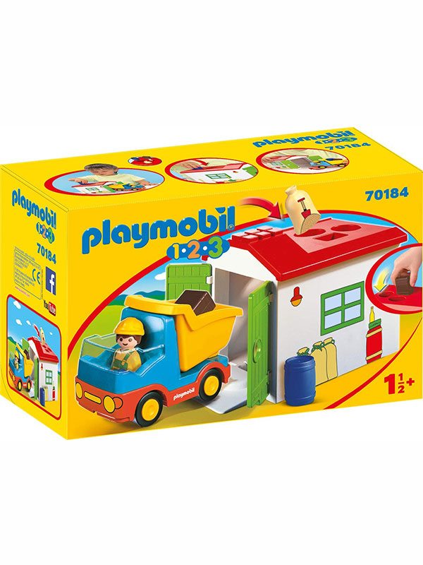 Грузовик с сортировочным гаражом Playmobil