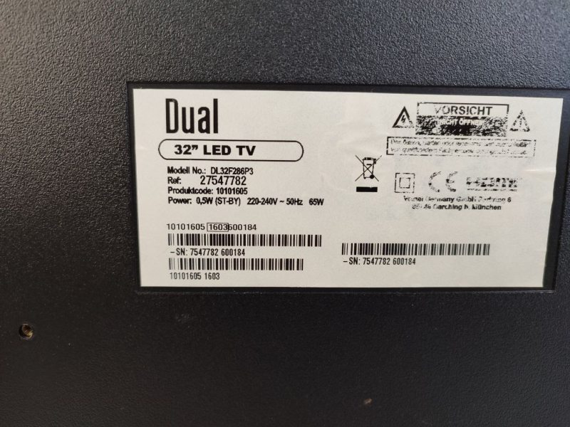 ТБ 32 Dual DL32F286P3 LED HD