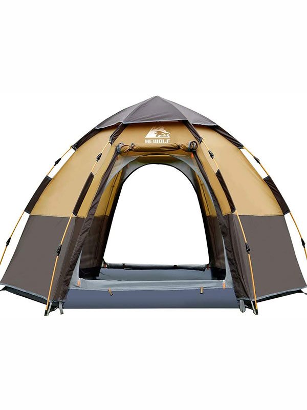 Намет Hewolf Camping купольна палатка на 3-4 людини водонепроникна